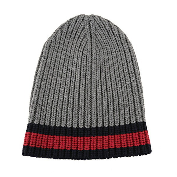 Gucci Wool Knit Cap Gray - Picture 1 of 4